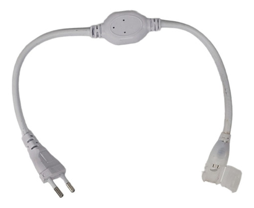 Mangueira Led Chata 100 Mts + 10 Fontes Luz Branco-quente