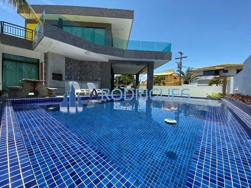 Imagem 4 de 24 de Excelente Casa À Venda Vista Mar, Porteira Fechada, Nascente Em Villas Do Atlântico!! - Ca00479
