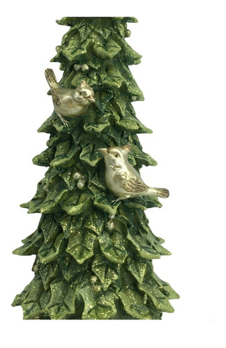 Figura Árbol De Navidad Con Pajaritos 43 Cm