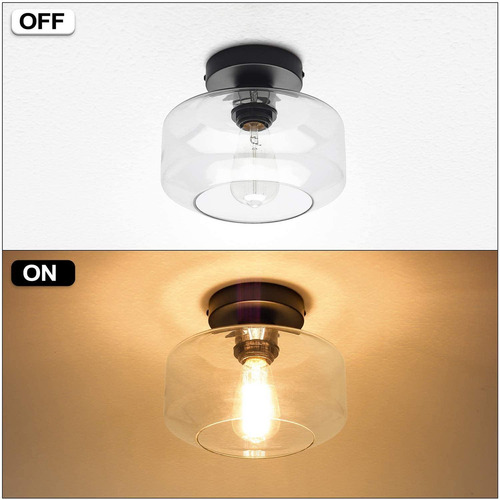 Semi Flush Mount Ceiling Light, Ceiling Light Fixture,