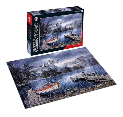 Rompecabezas Puzzle 1000 Piezas Dock Paisaje Juego