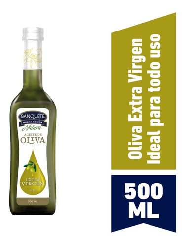 Aceite De Oliva Extra Virgen Banquete 500ml
