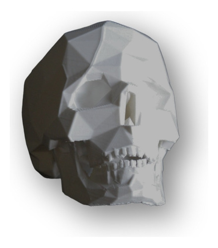Caveira Lowpolyl - Impressão 3d