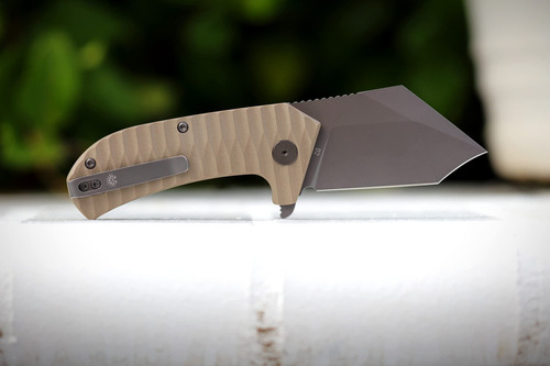 Off-grid Knives - Raptor Edc Cuchillo Plegable Con Acero D2