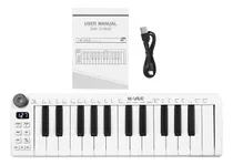 Comprar Teclado M-vave Smk-25mini Midi Control De 25 Teclas Recargab