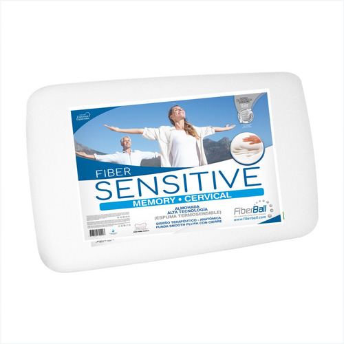 Almohada Sensitive Cervical Inteligente Viscoelastica 57x40