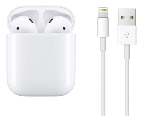 Apple AirPods 2da Gen Estuche De Carga Lightning Incluido