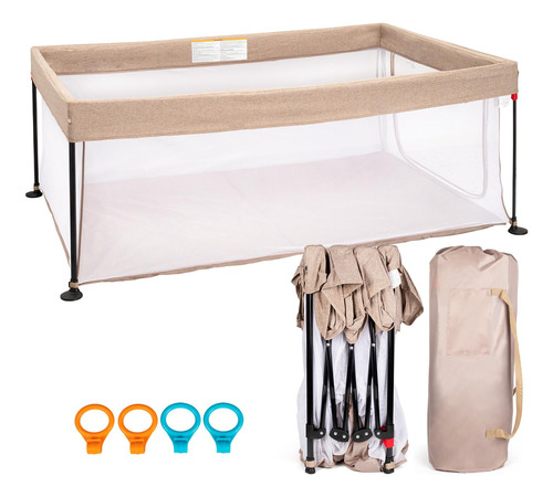 Soko - Corralito Plegable Para Bebes, 71 X 59 Pulgadas, Pleg