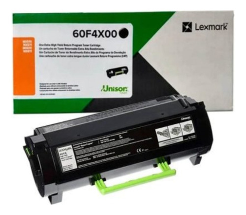 Toner Lexmark 60f4x00 Original X Mayor Y Menor 