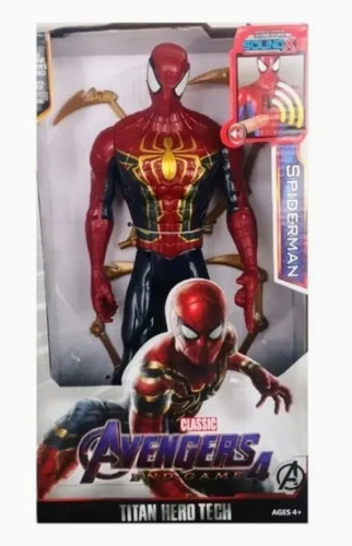 Muñeco Spiderman De 30 Cm