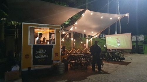 Food Truck Batata Belga Açaí Hamburguer Chopp Churrasquinho
