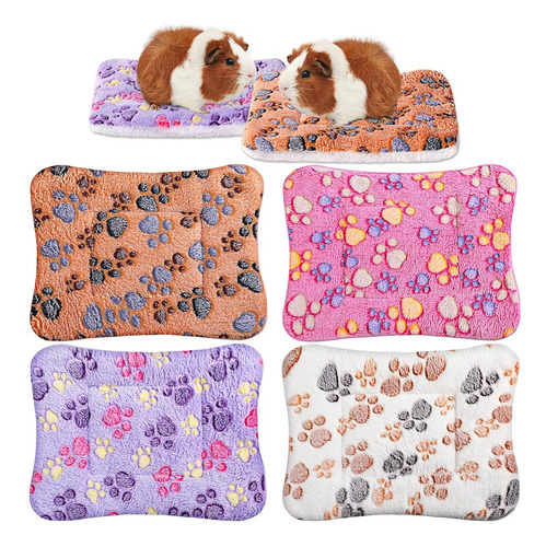 4 Pack Ultra Soft Dog Cat Bed Mat Con Lindas Impresiones Rev