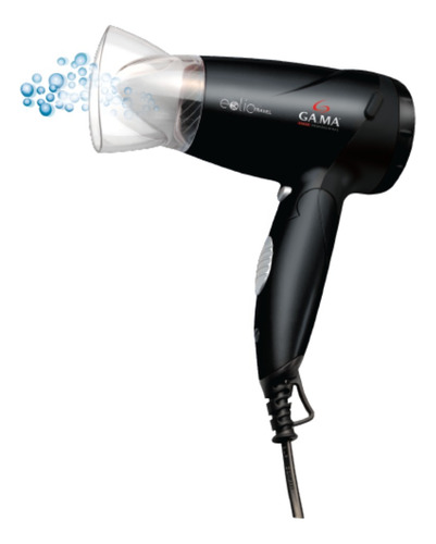 Secador De Pelo Gama Eolic Travel 1600w Plegable