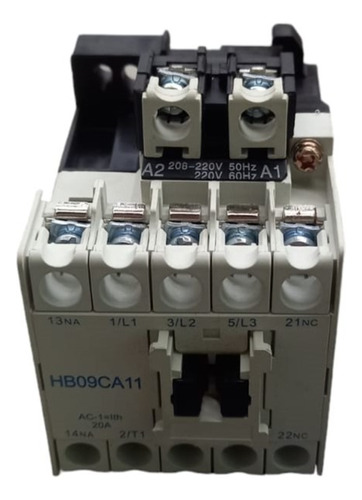 Contactor Tetrapolar Telemando 220 V Hb09ca11