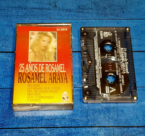 Rosamel Araya 25 Años Cassette Arg Maceo-disqueria