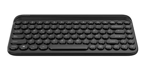 Imagen 5 de 8 de Teclado Inalambrico Bluetooth Philips K624 Pc Notebook Negro