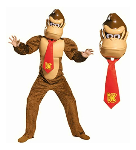 Disguise Disfraz De Donkey Kong De Lujo Super Mario Bros.