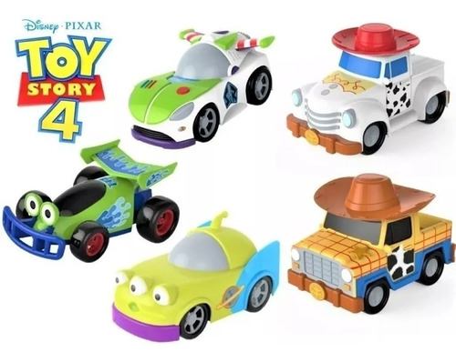 Autos A Friccion Disney Toy Story Woody Buzz Jessie