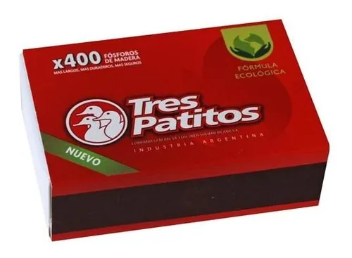 Pack X 12 Unid. Fosforo 400 Un Patitos Fosforos / Encende