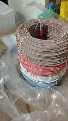 Cable Unipolar 1 Mm Silicona 100 Mts Normalizado Conducable Celeste