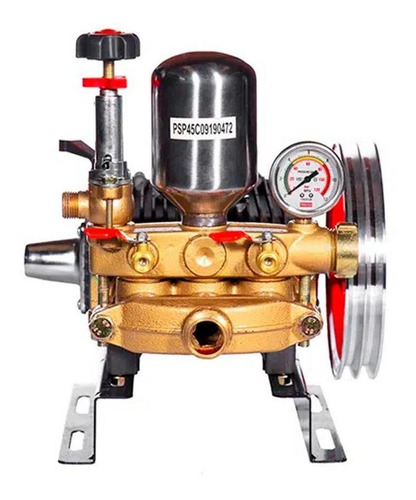 Bomba Agricola De Alta Pressao 14-22l / Min Toyama Psp25c Cor Preto