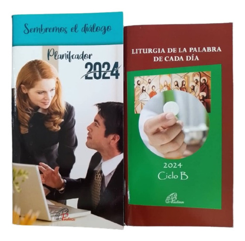 Pack X2 Agenda Planeador + Liturgia De La Palabra Diario