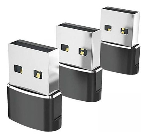 3 X 2x3 Piezas Adaptador Tipo.1 A Usb 2.0 Enchufe 3 Piezas