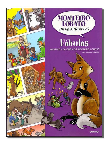 Fábulas - Monterio Lobato Em Quadrinhos