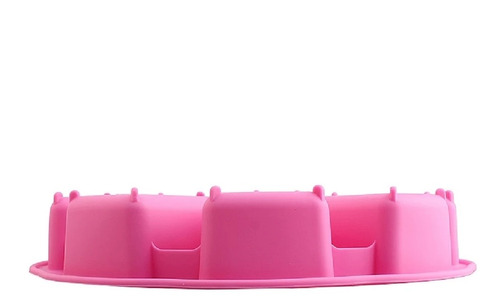 Molde De Silicona Para Hornear Torta Porciones Rectangular