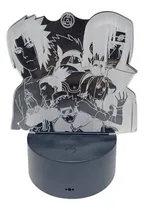 Comprar Lamparas 3d Luces Led Diseño Naruto Shippuden En Acrílico 