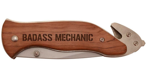 Cuchillo Navaja Plegable Personalized Gifts Badass Mechanic