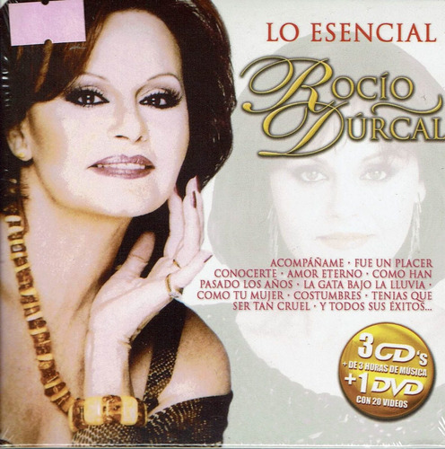 Lo Esencial Rocio Durcal 3cd's+1dvd