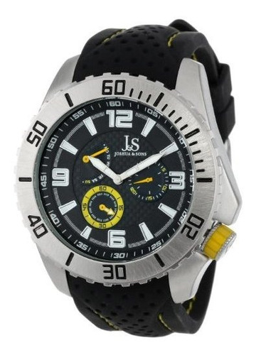 Reloj Multifuncional Joshua  Sons Para Hombre Js53yl Con Cor