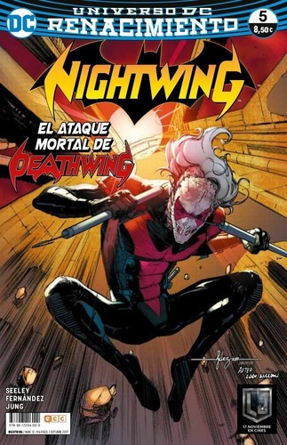 Nightwing  12/5 (renacimiento) - Tim  Seeley, de Tim  Seeley. Editorial ECC ESPAÑA en español