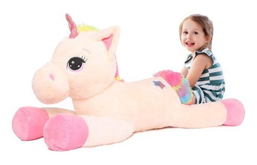 Tezituor Juguetes De Peluche Grandes De Unicornio De 43 PuLG