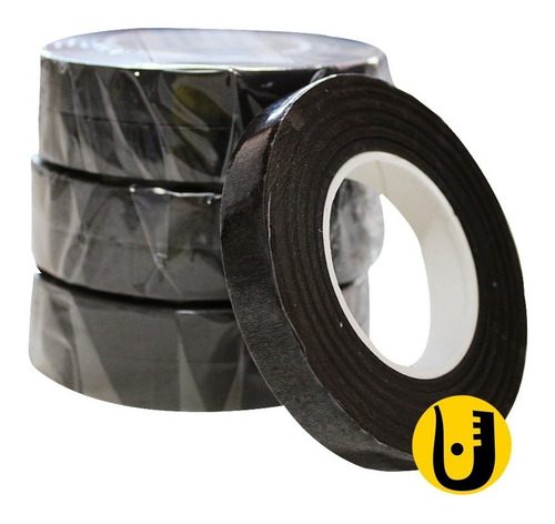 Imagem 3 de 4 de Fita Floral - Floral Tape 1,2cmx27m Liso Cores Com 3 Unid.