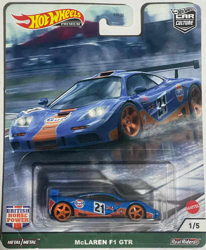 Mclaren F1 Gtr Hotwheels Premium