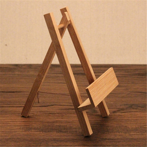 * Soporte De Exhibición De Tablero De Material De Bambú