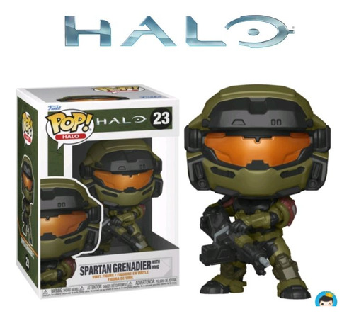 Funko Pop! Halo - Granadero Espartano Con Hmg #23