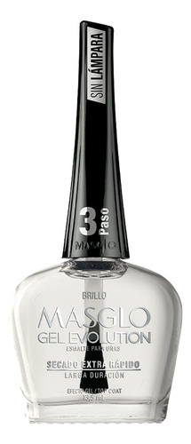 Masglo Brillo 13,5 Ml Gel Evolution  Paso 3