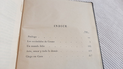 Aldous Huxley Obras Completas 2 Tomos Plaza Y Janes