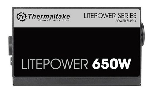 Fuente Poder Thermaltake Litepower 650w Ltp-650al2nk Atx /v