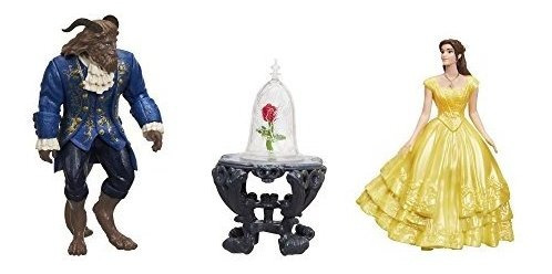 Disney Beauty And The Beast Encantada Escena De Rosas