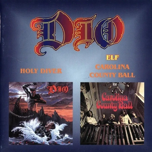 Dio - Cd Holy Diver / Carolina County Ball  - Elf Rainbow