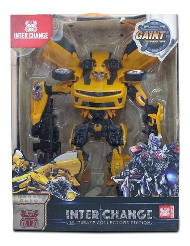 Imagen 3 de 9 de Robot Transformable Bumblebee Jlt W5533-151a La Torre