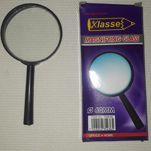 Lupa De Mano 60mm X 3 Unidades Leer Descripcion