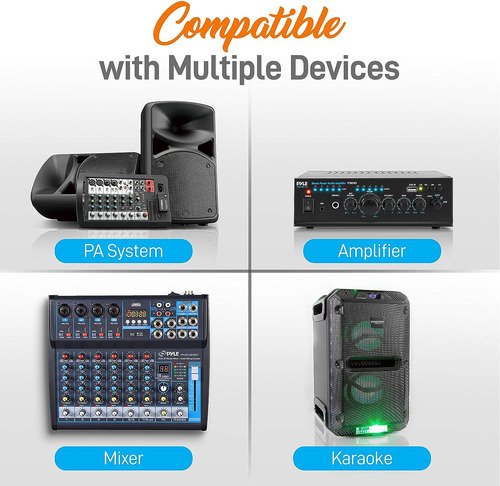 Sistema Compacto De Micrófono Inalámbrico Uhf - Pro Porta...