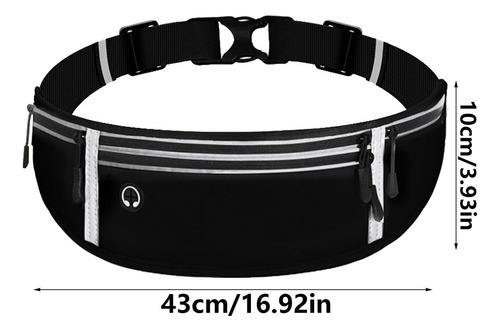 Fanny Pack Cinturón Delgado Para Correr Riñonera Para Correr