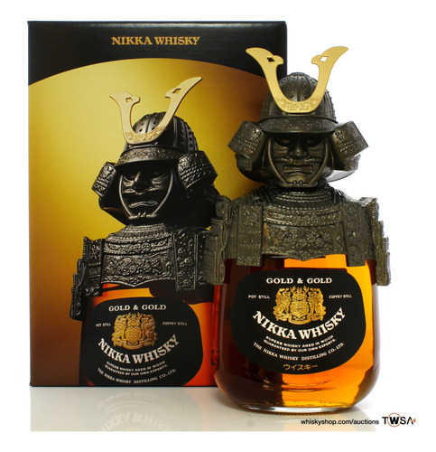 Whisky Japonés Samurai Nikka Gold & Gold Bostonmartin