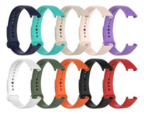 Pulseira Silicone Compatível Com Xiaomi Redmi Smart Band Pro